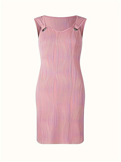 CD | Rochie mini elegantă fără mâneci