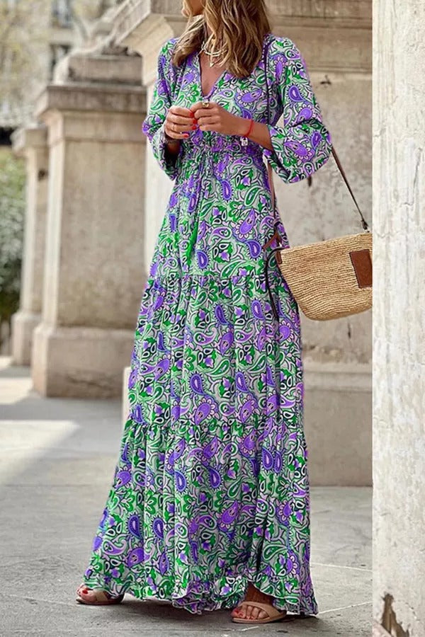 CD | Infinite Days Rochie maxi cu imprimeu Paisley