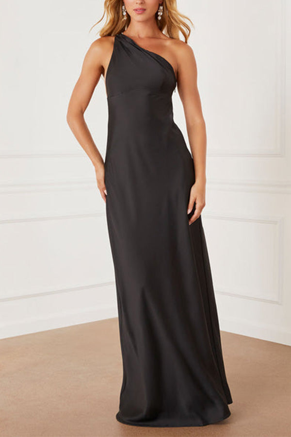 CD | Zaine rochie maxi cu un umăr