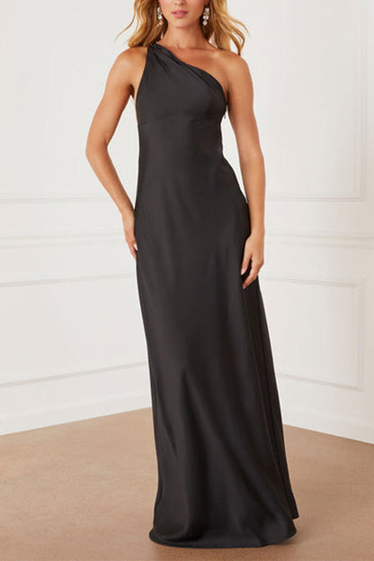 CD | Zaine rochie maxi cu un umăr