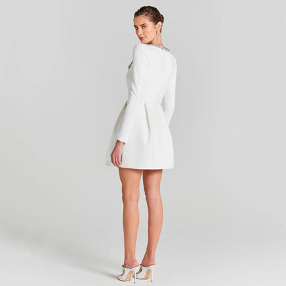 CD | Rochie mini din catifea