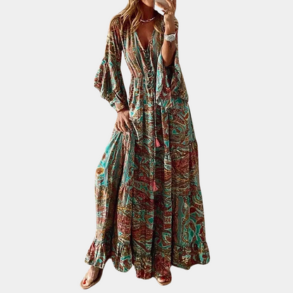 CD | rochie lungă boemă elegantă pentru utilizare versatilă