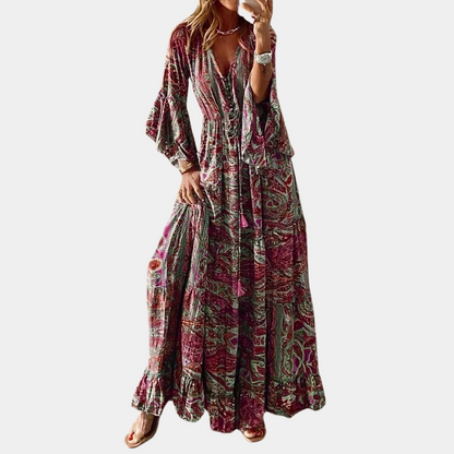 CD | rochie lungă boemă elegantă pentru utilizare versatilă