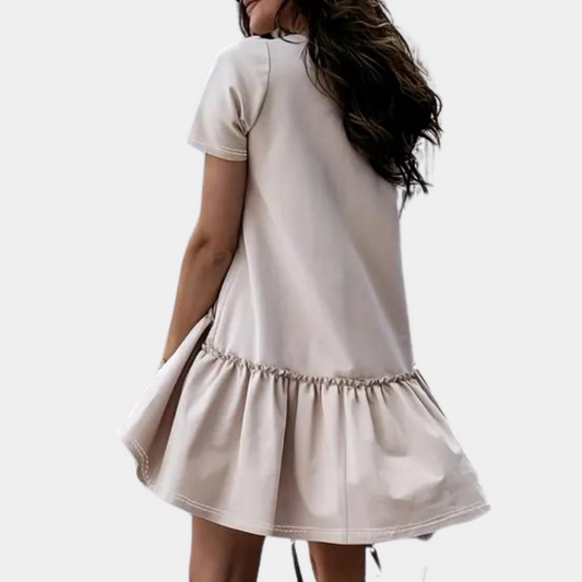 CD | Confortabil casual rochie mini de vară pentru femei