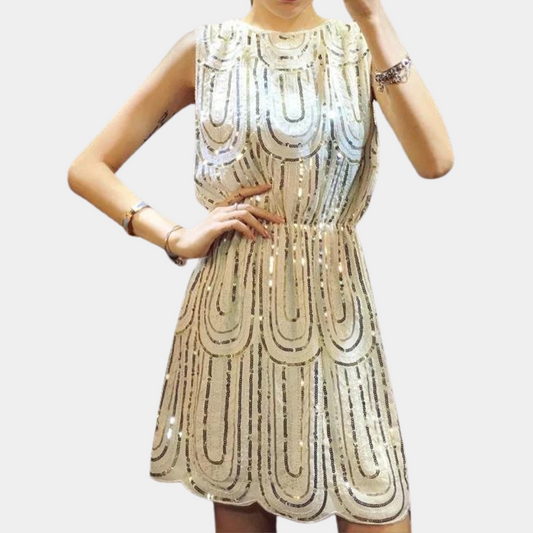 CD | Glamorous paiete vara rochie mini pentru femei