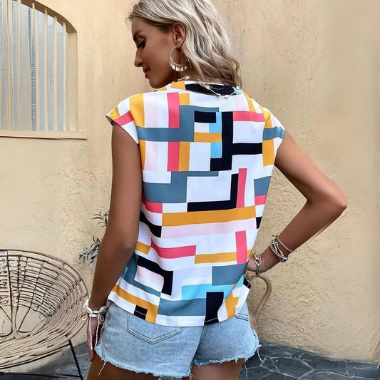 CD | Cămașă elegantă Mondrian
