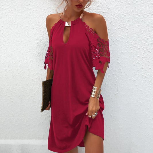 CD | "Vanessa" Rochie elegantă și elegantă din dantelă