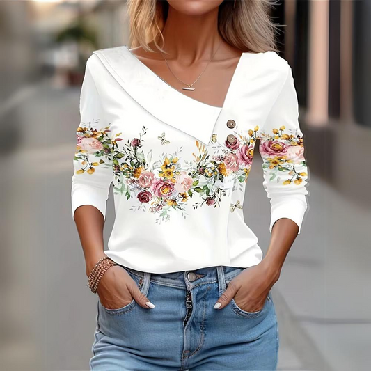 CD | Top casual cu mâneci lungi