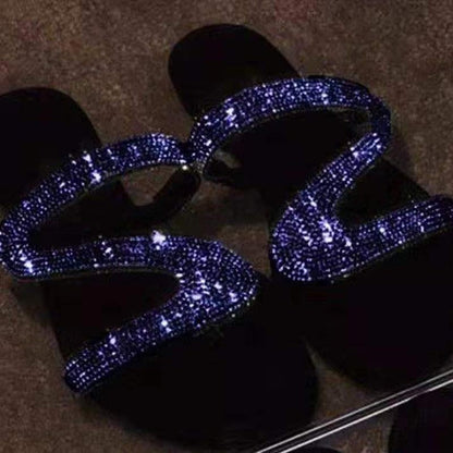 CD | Sandale cu cristale | Sexy, feminine și confortabile!