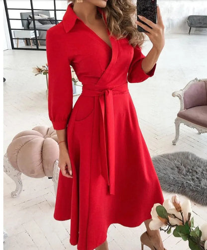 CD | Rochie elegantă tip wrap