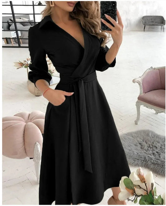 CD | Rochie elegantă tip wrap