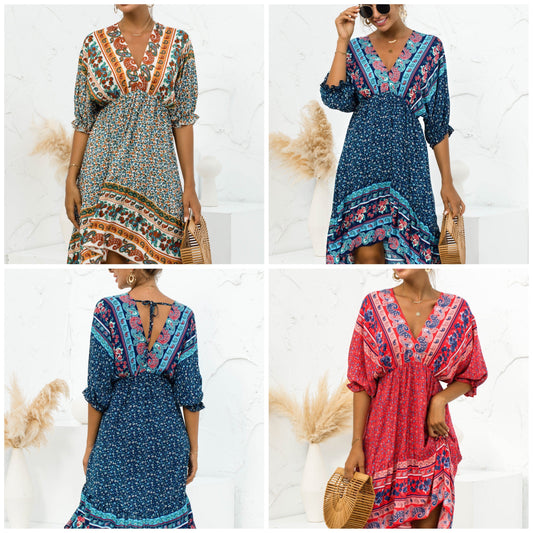 CD | "Marion" Rochie boho de vară