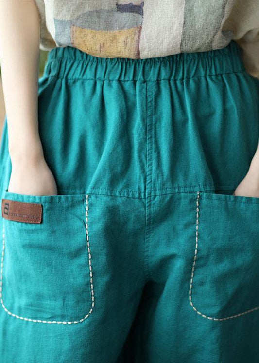 CD | Loose galben vrac Casual pantaloni de vară