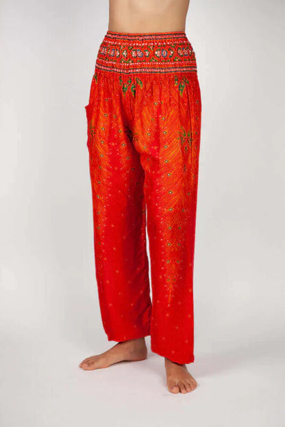 CD | Tasha|Pantaloni harem cu vulcan oriental