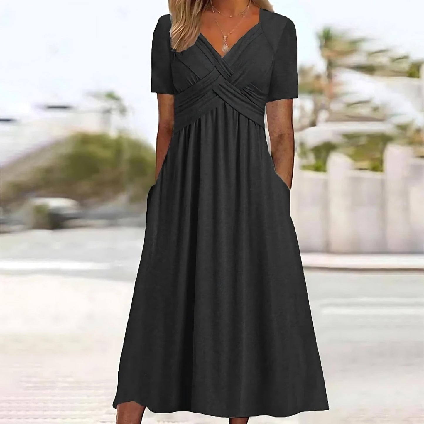 CD - Rochie maxi elegantă