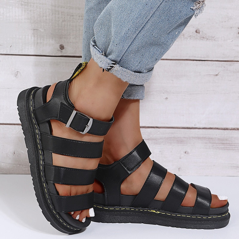 CD | sandale gladiator plate - Everlee