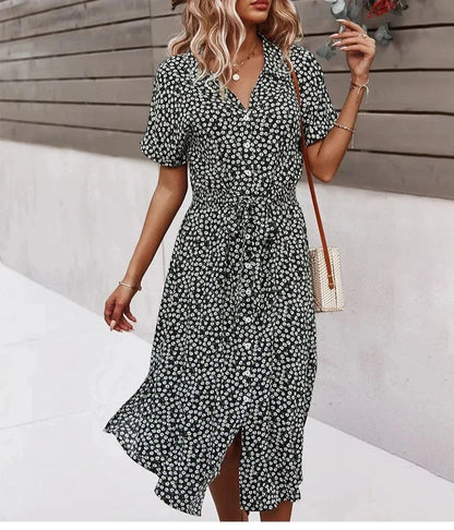 CD - Rochie elegantă cu model floral