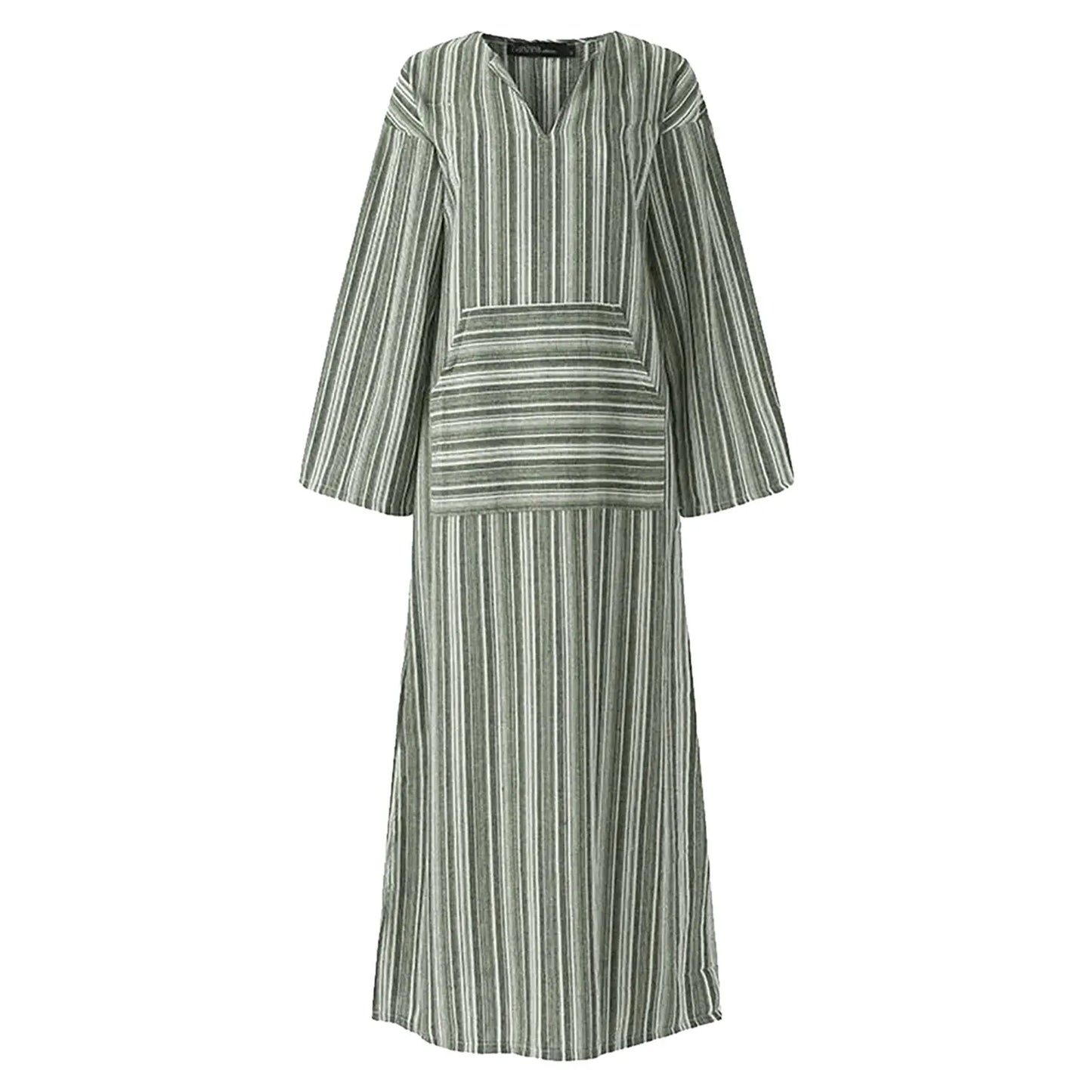 CD | Rochie maxi cu dungi