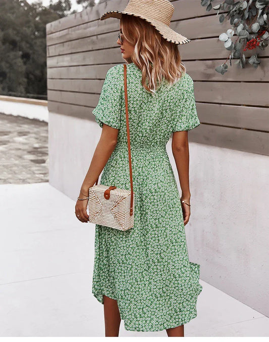CD - Rochie elegantă cu model floral
