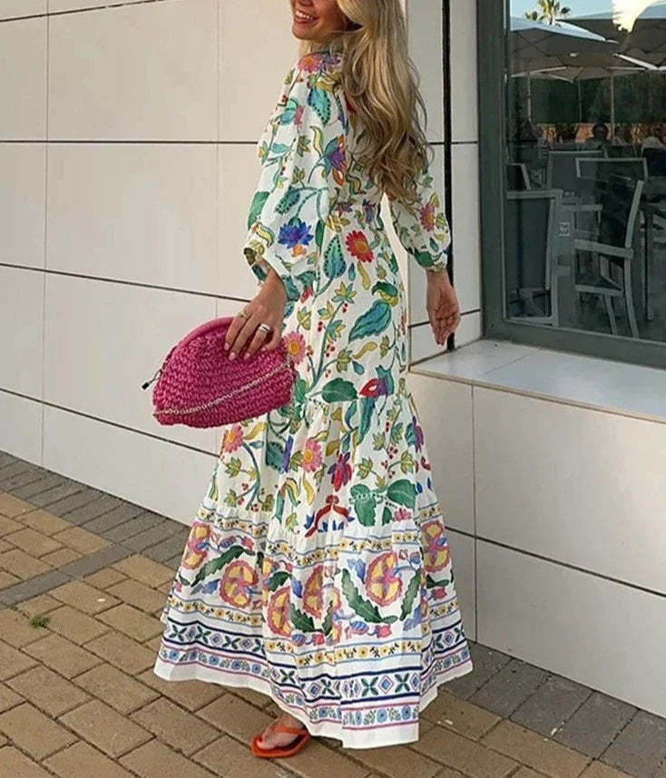 CD - Rochie maxi de vară în linie A