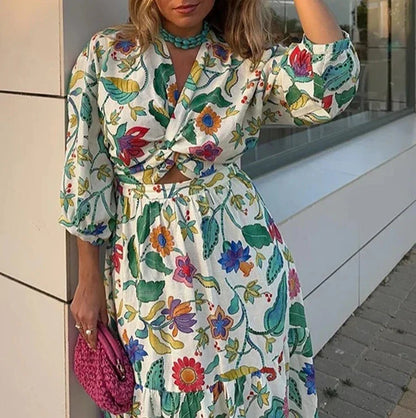 CD - Rochie maxi de vară în linie A