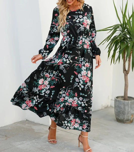 CD - Rochie florală elegantă de primăvară