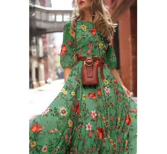 CD - Rochie la modă cu imprimeu