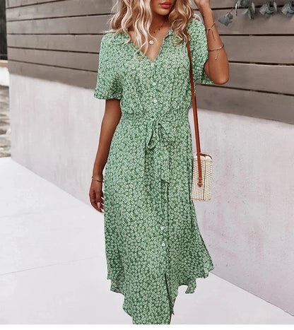 CD - Rochie elegantă cu model floral