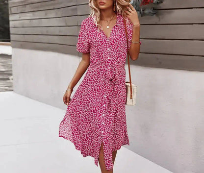 CD - Rochie elegantă cu model floral