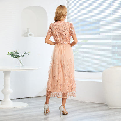 CD | Rochie midi elegantă cu imprimeu floral
