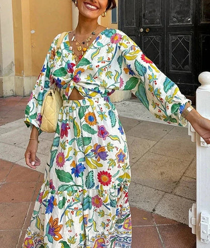 CD - Rochie maxi de vară în linie A