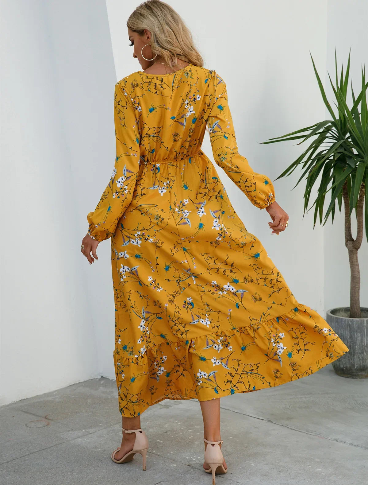 CD - Rochie mulată cu model floral