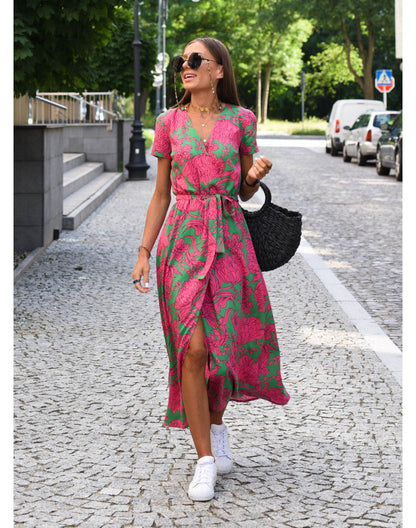 CD - Rochie elegantă cu decolteu în V