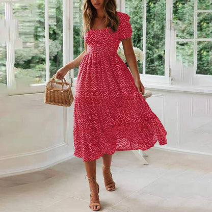 CD - Rochie casual cu flori