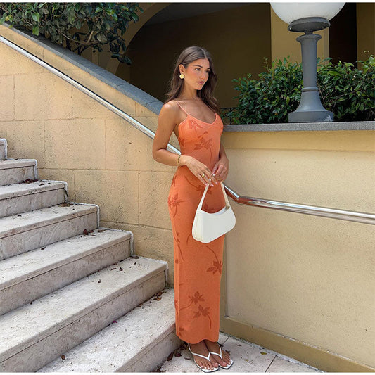 CD - Rochie elegantă, subțire, lungă