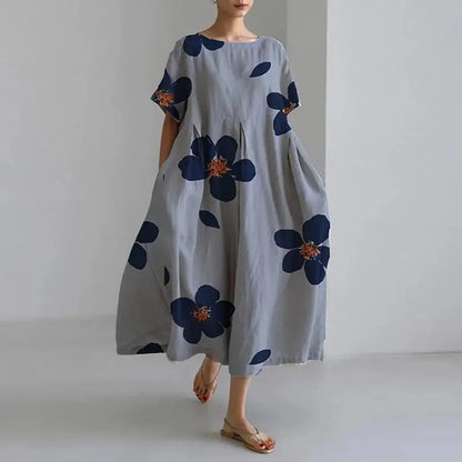 CD - rochie maxi cu flori