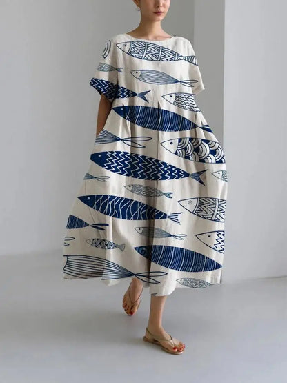 CD - rochie maxi cu flori