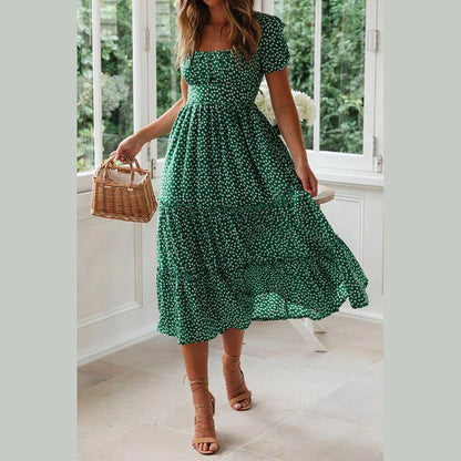 CD - Rochie casual cu flori