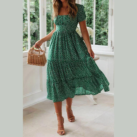 CD - Rochie casual cu flori