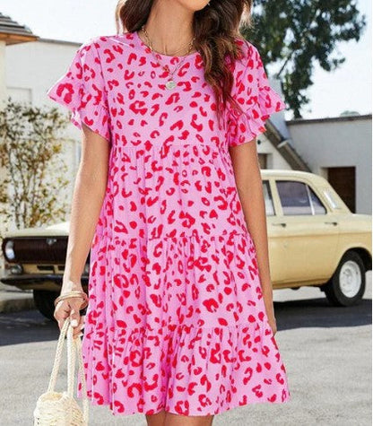 CD | Rochie mini pentru femei în culori vii