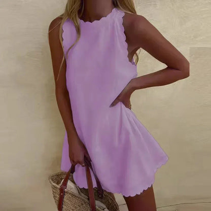 CD | Rochie mini Scallop Breeze