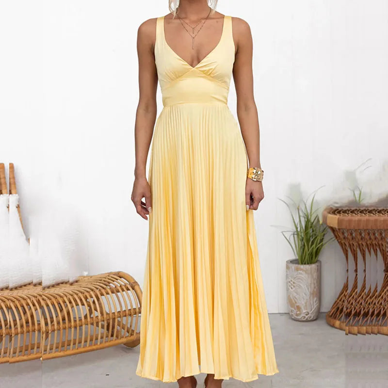 CD - Rochie maxi elegantă de vară