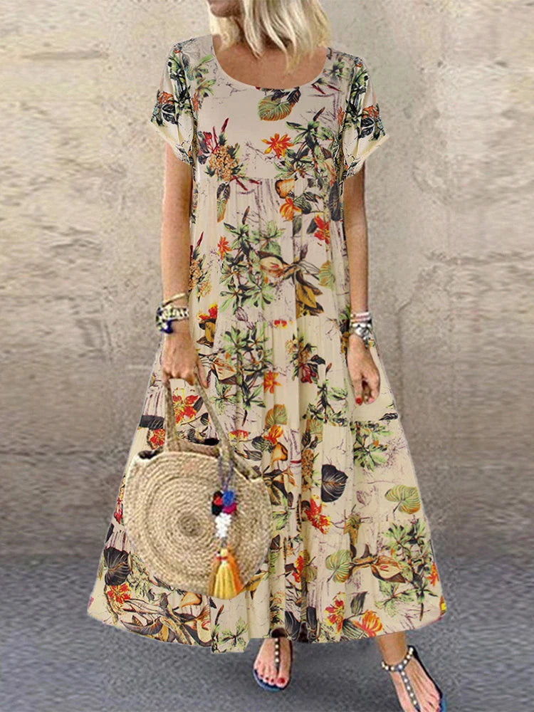 CD - Rochie maxi florală boho chic