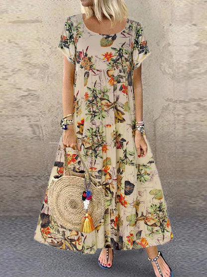 CD - Rochie maxi florală boho chic