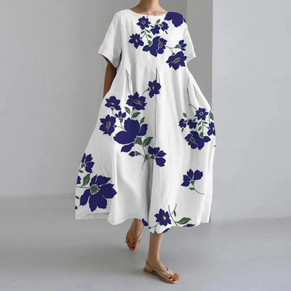 CD - rochie maxi cu flori