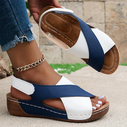 CD | - Sandale de vară cu toc wedge