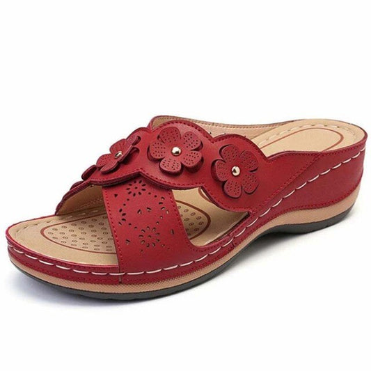 CD | Sandale feminine cu model floral