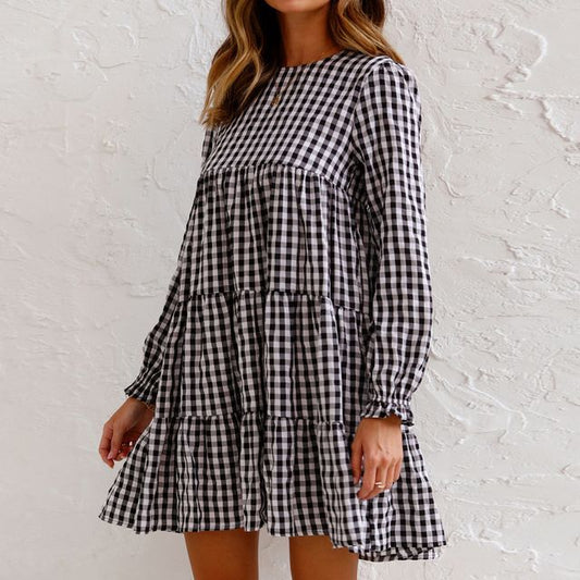 CD | Mini rochie Gingham vb52