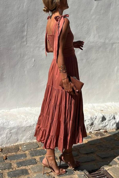CD | Rochie midi cu țiglă Rocio