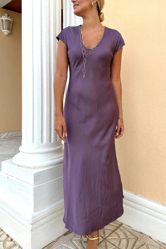 CD | Evase rochie midi din satin